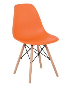 ART Wood Καρέκλα Ξύλο-PP 46x52x82cm