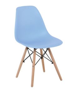 ART Wood Καρέκλα Ξύλο-PP 46x52x82cm